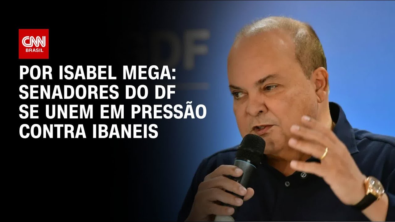 Senadores do DF se unem em pressão contra Ibaneis | LIVE CNN
