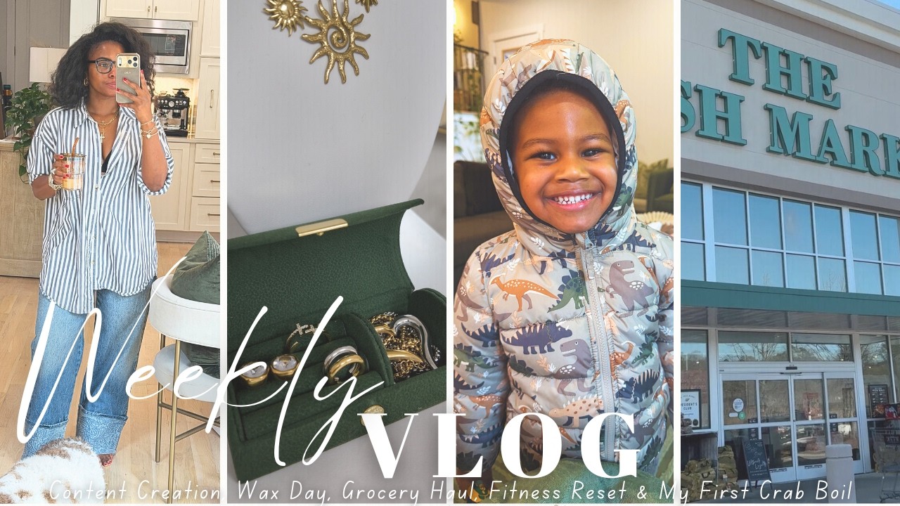 A Productive Weekly Vlog | Running My Business, Batching YouTube Content & Wellness Routine
