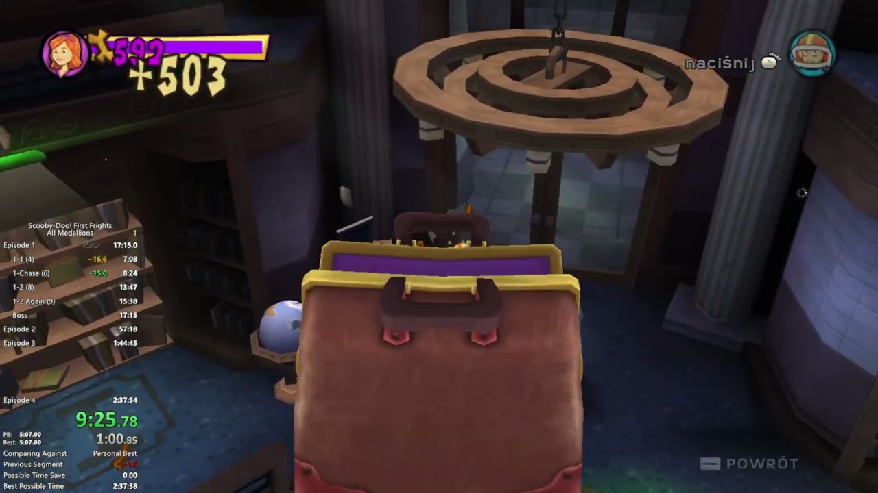 [Former WR] Scooby-Doo! First Frights All Medallions Speedrun in 2:17:31 Loadless (2:18:09 RTA)