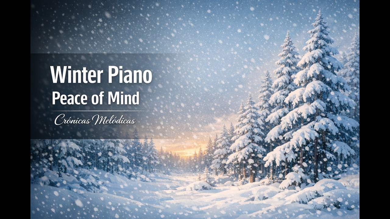 🎹 Relaxing Winter Piano: Peaceful Music for Study, Sleep, and Peace of Mind ❄️