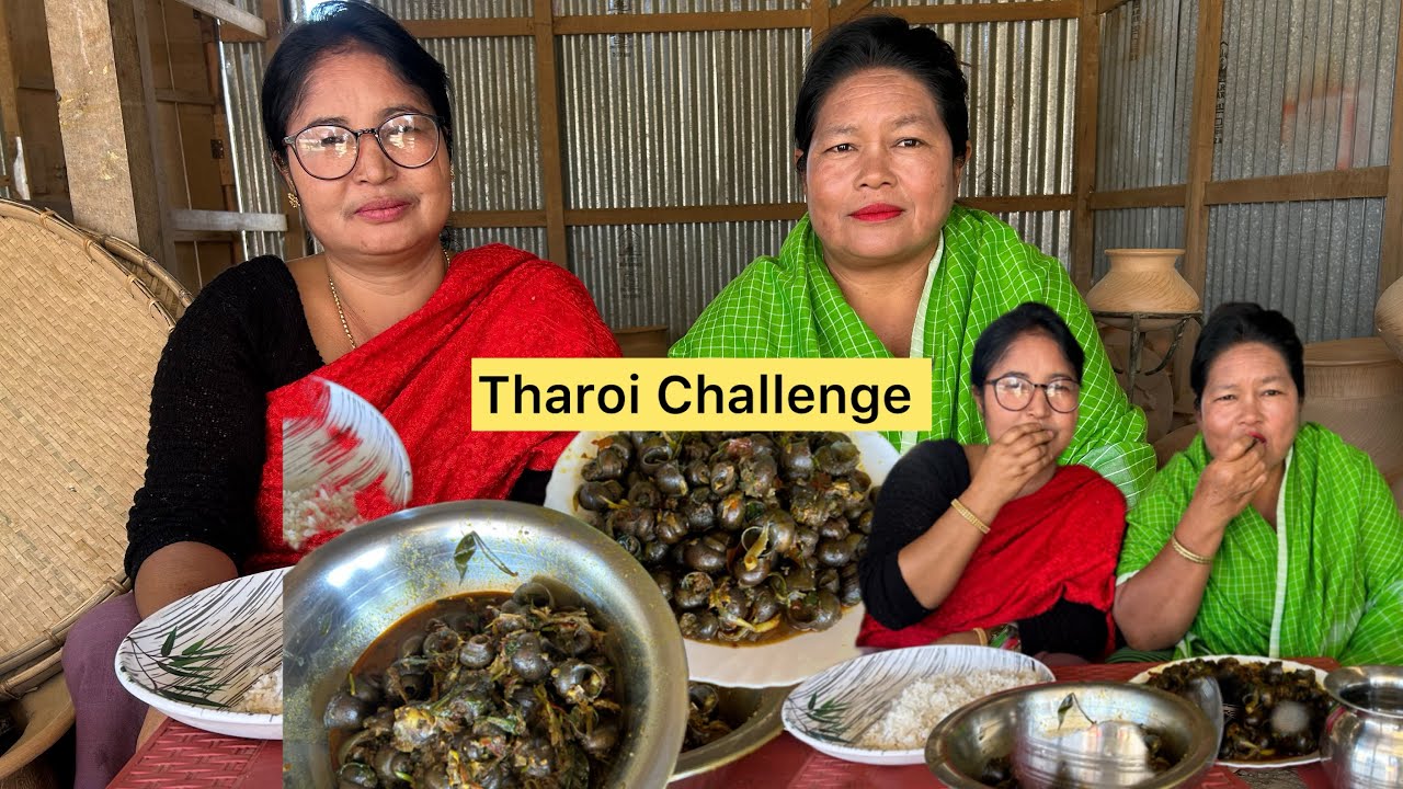 Tharoi Mukbang Challenge Mei Houreko Ngasidi Video 