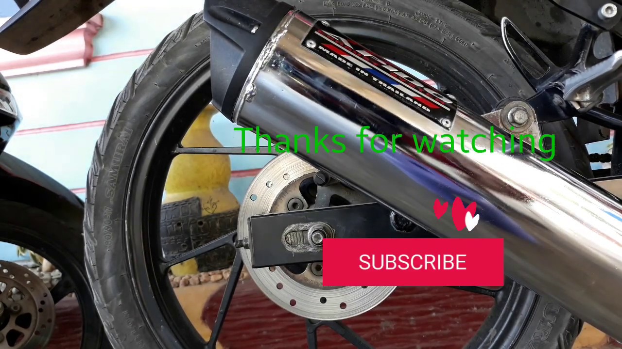 Installing Apido power pipe on Raider150