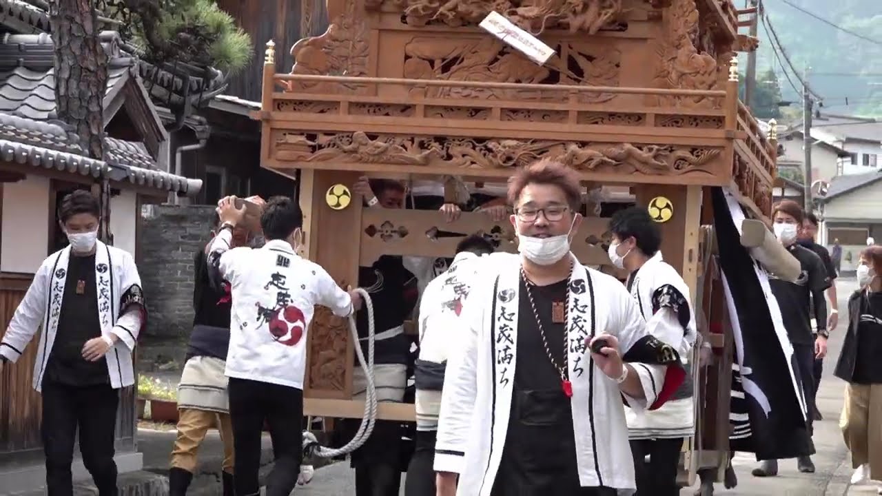 #西条祭り　2022　コロナ開け！久しぶりの伊勢音頭！＃岡本提灯　　令和4年
