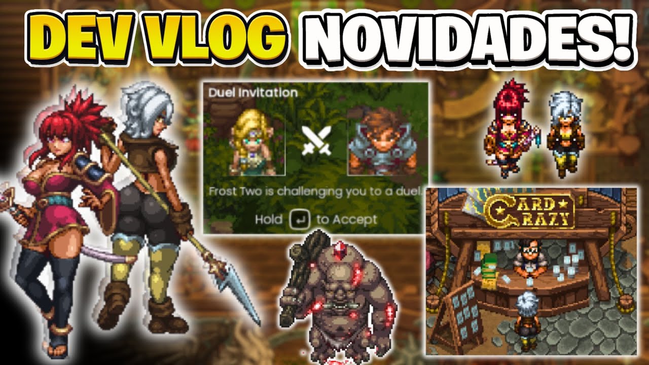 DRAKANTOS • DevVlog de Dezembro! Muitas novidades !!