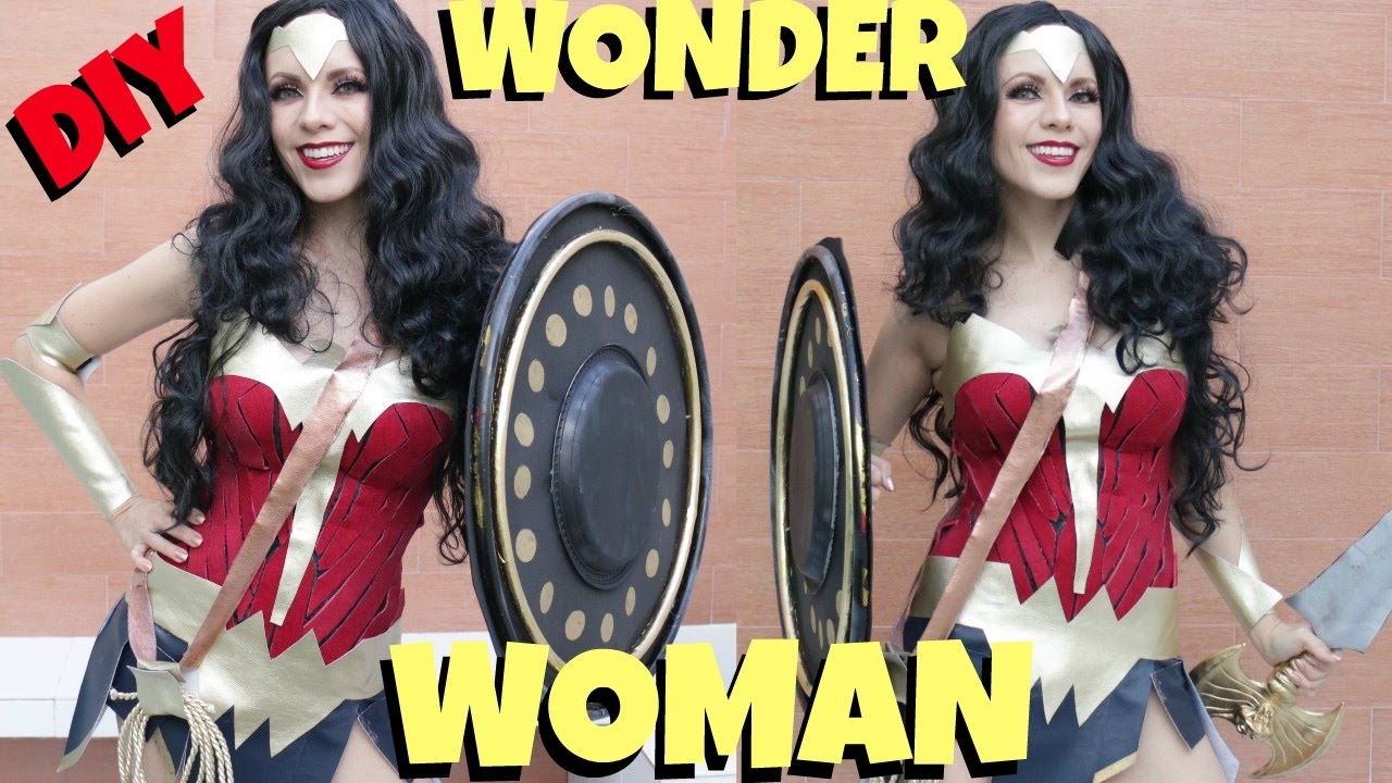 DIY Disfraz de WONDER WOMAN 2017!