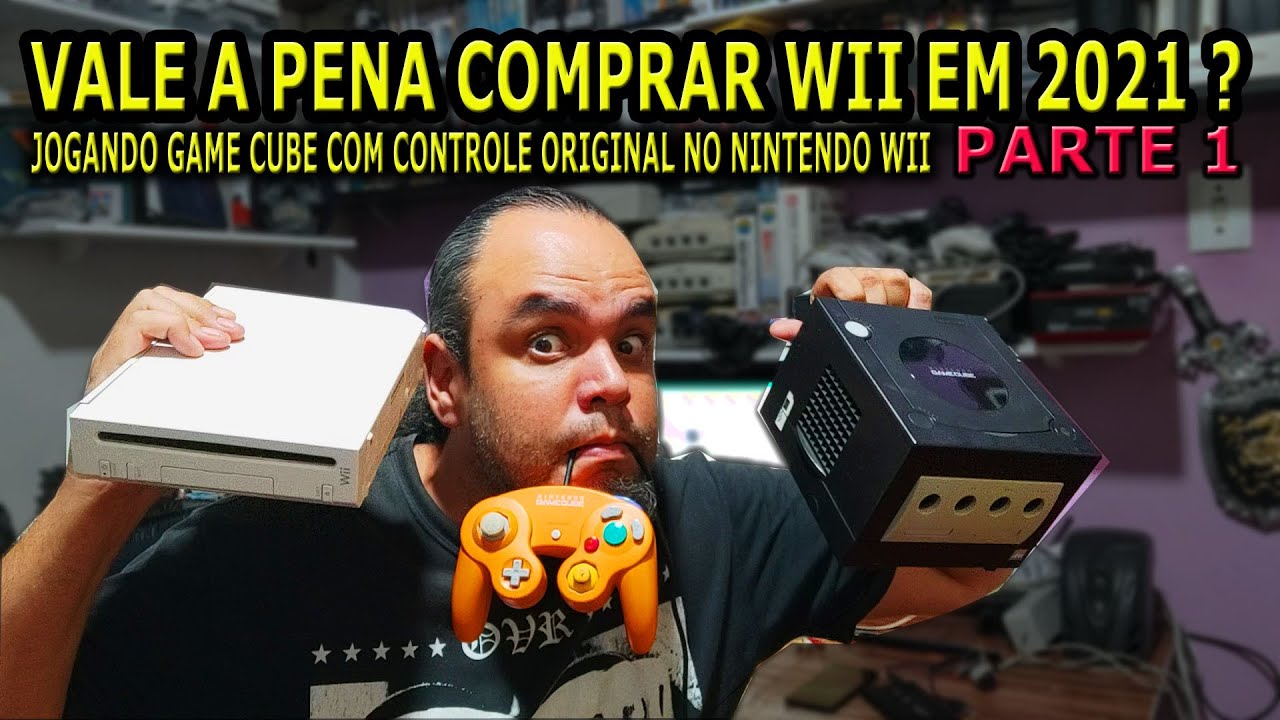 Vale a pena comprar um WII em 2021 ? PARTE 1 - Jogando Game Cube com controle original e cartão SD