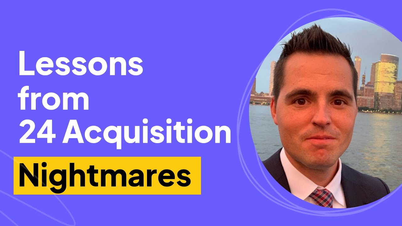 Lessons from 24 Acquisition Nightmares | Jed Morris Interview