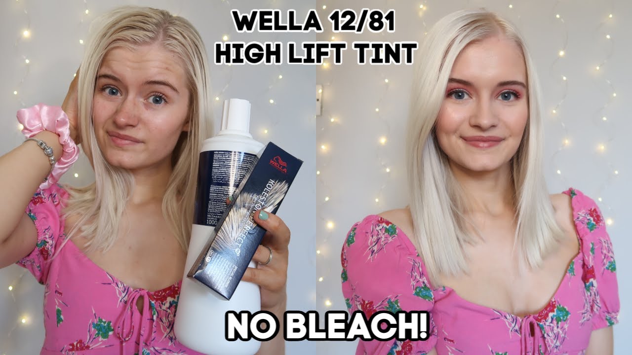 HOW I DYE MY HAIR WHITE BLONDE | NO BLEACH | WELLA KOLESTON 12/81