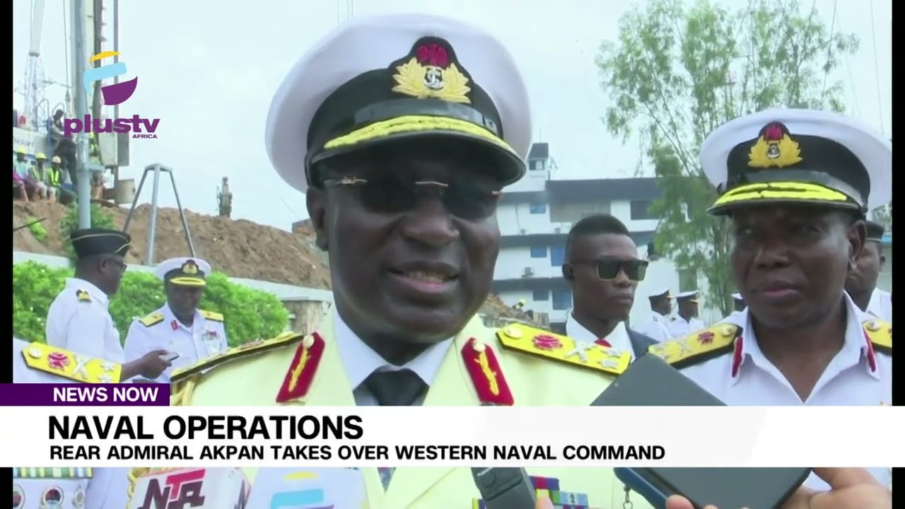 Navy: Rear Admiral Akpan Takes Over Western Naval Command.