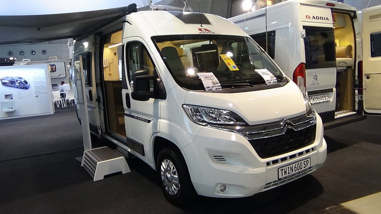 2018 Adria Twin C 600 All-in Edition Citroen - Exterior + Interior - Caravan Show CMT Stuttgart 2018