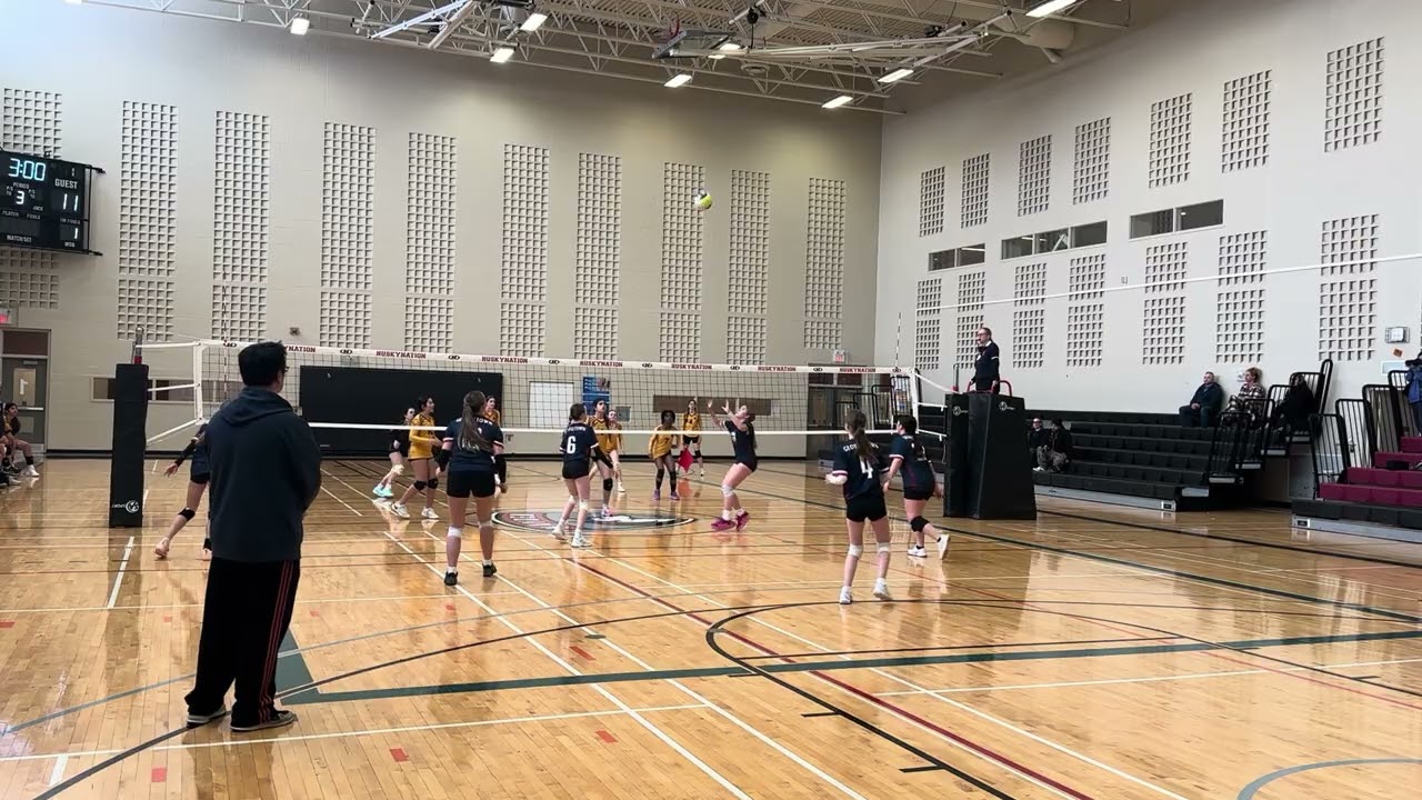 87s Bantam Girls Volleyball vs Garth Webb - Finals Set #3-2