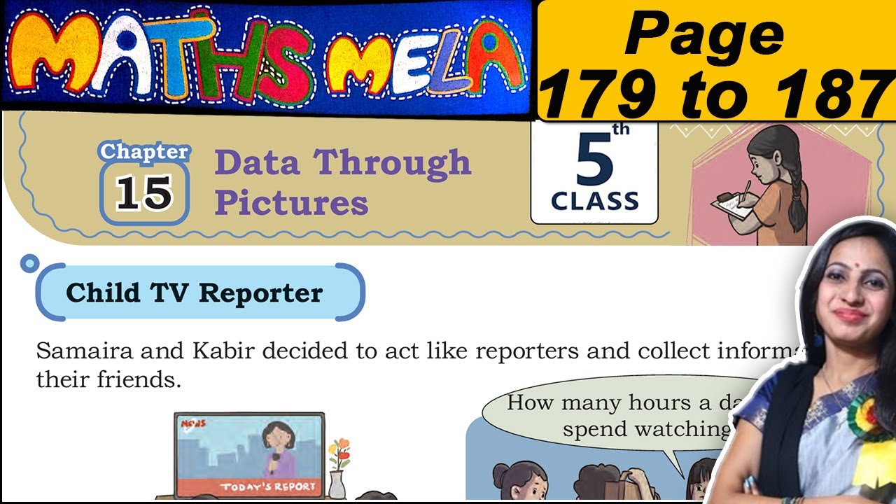 Class 5 Maths Mela Book Solutions | Chapter 15 Data Through Pictures | Full Chapter Solutions