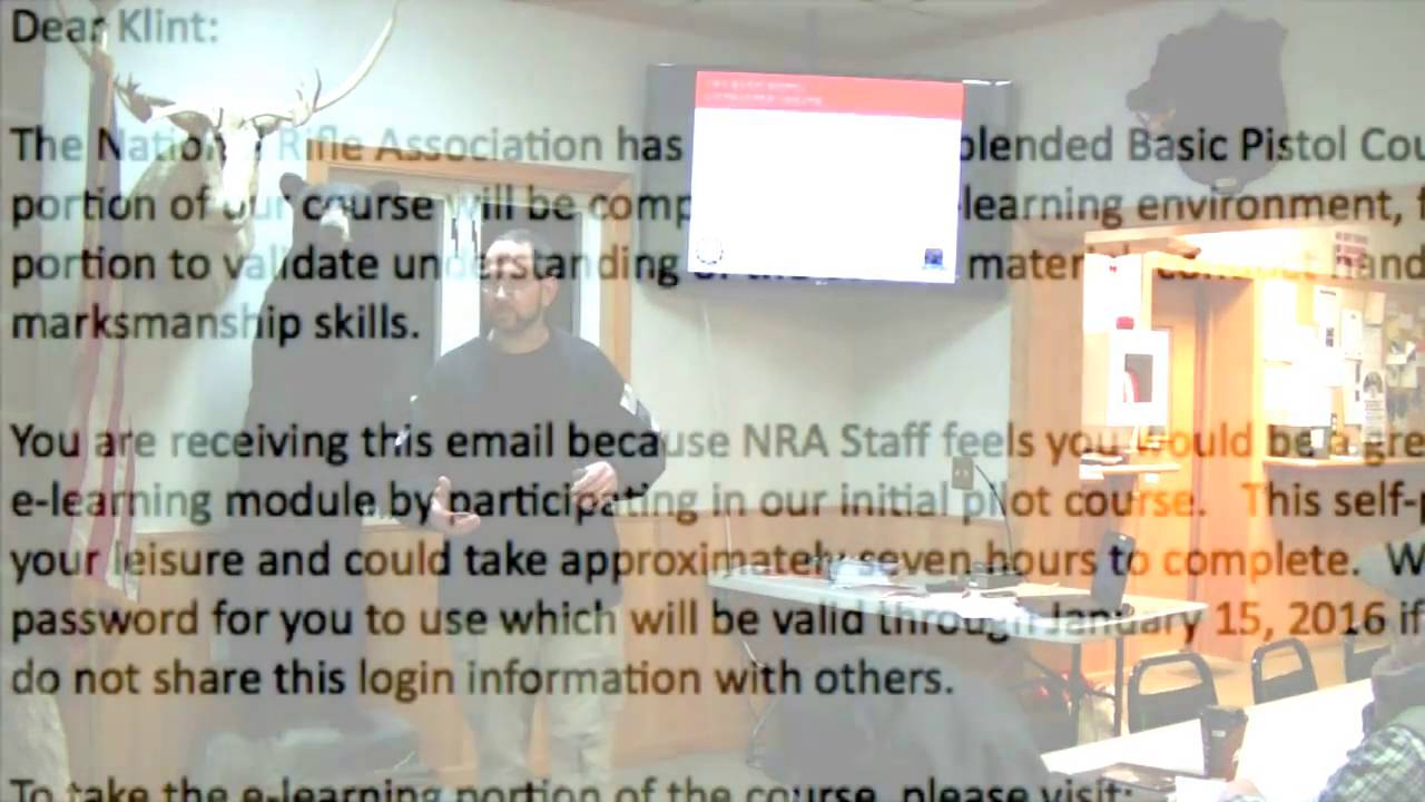 Смешанный курс NRA &laquo;Основы стрельбы из пистолета&raquo; &mdash; подготовка инструкторов NRA
