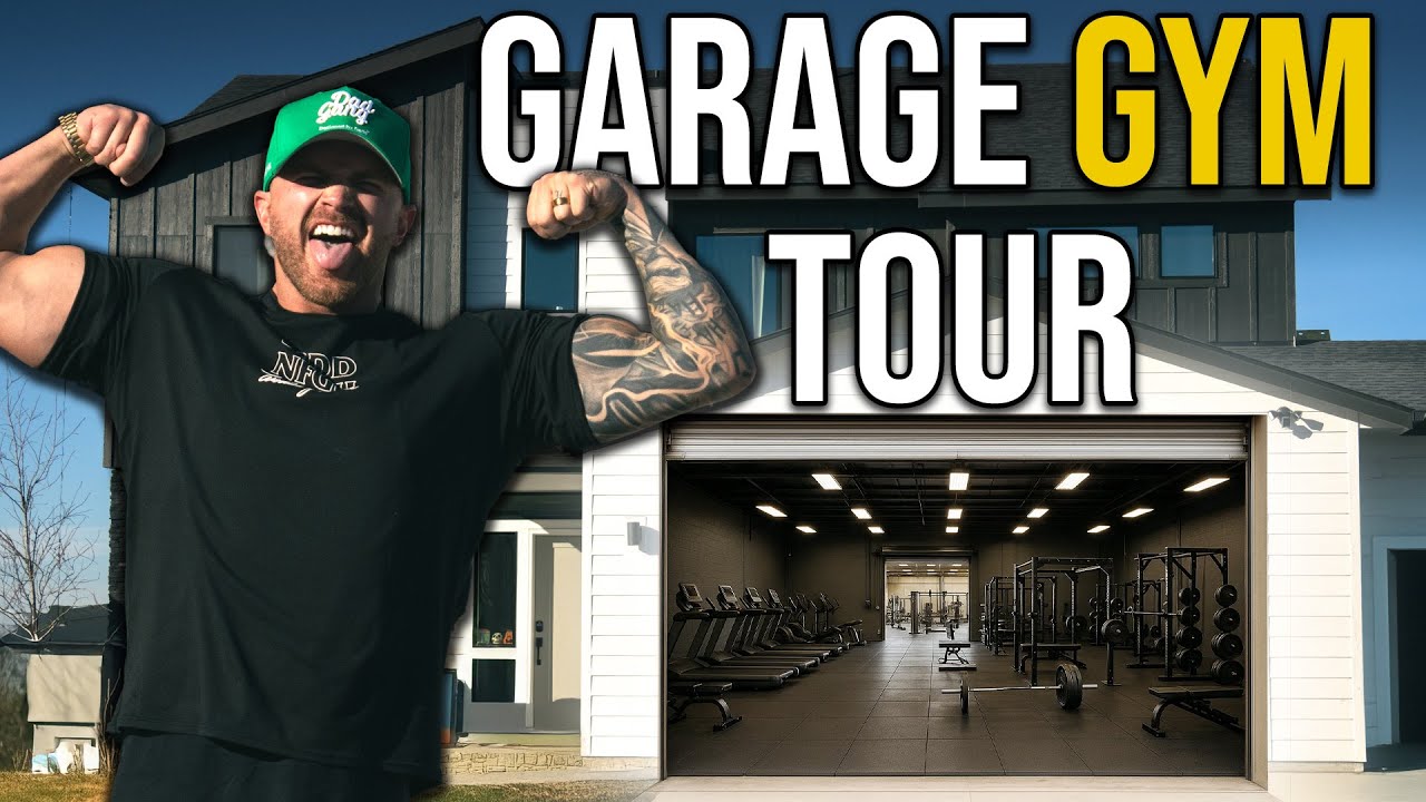 I Built the Ultimate Home Gym- Full Walkthrough!