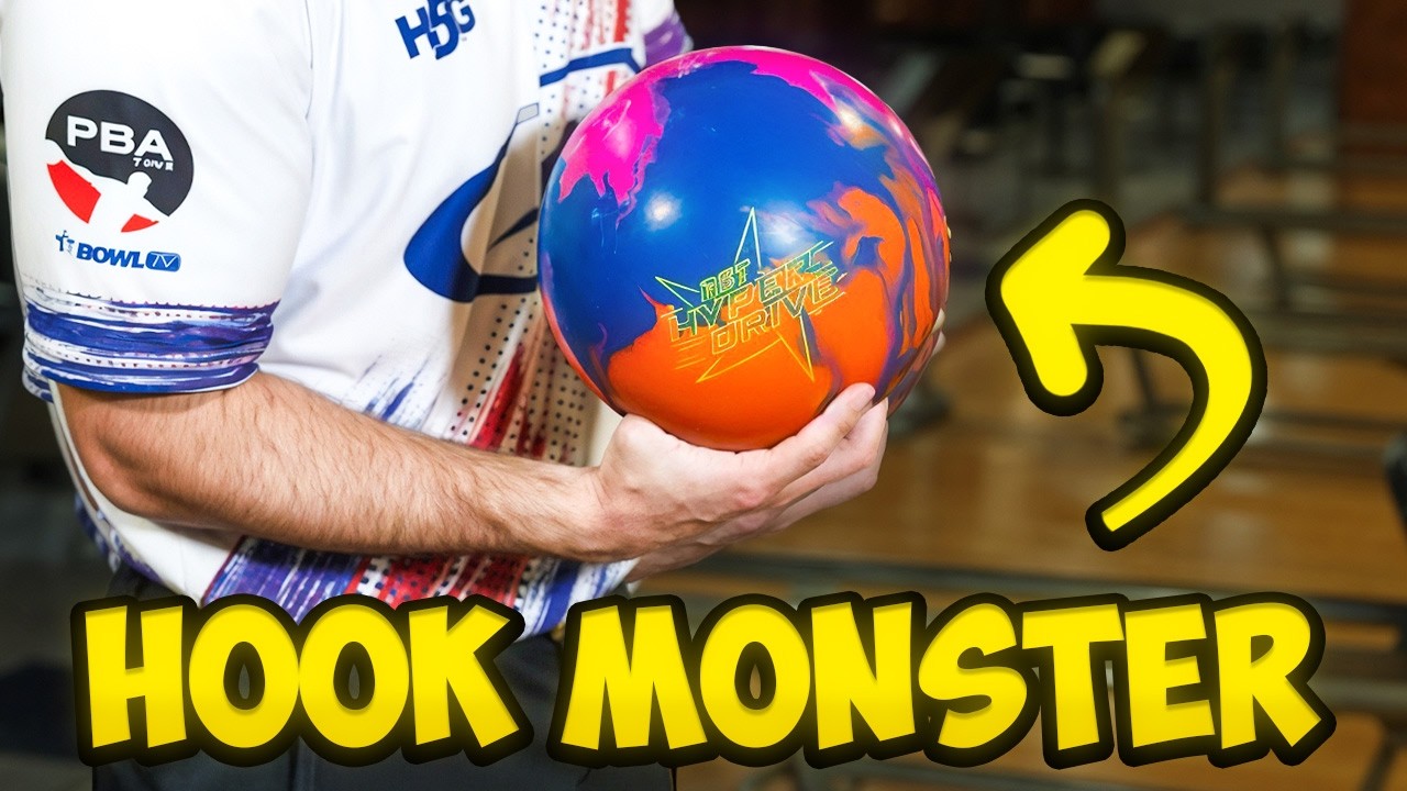 This Bowling Ball Hooks So Much!