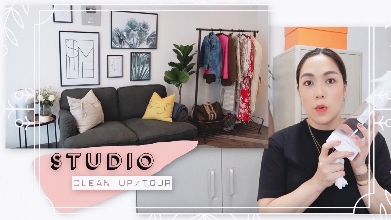 ทำความสะอาดห้องสุดรก, พาทัวร์สตูดิโอ และบอกวิธีจัดไฟถ่ายคลิป  | DAILYCHERIE