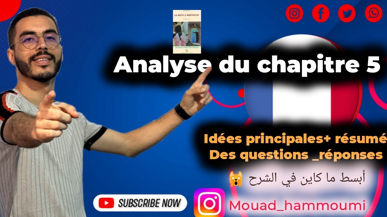 1BAC: Chapitre 5 La Boîte à Merveilles| Idées principales _Résumé détaillé _Test de lecture
