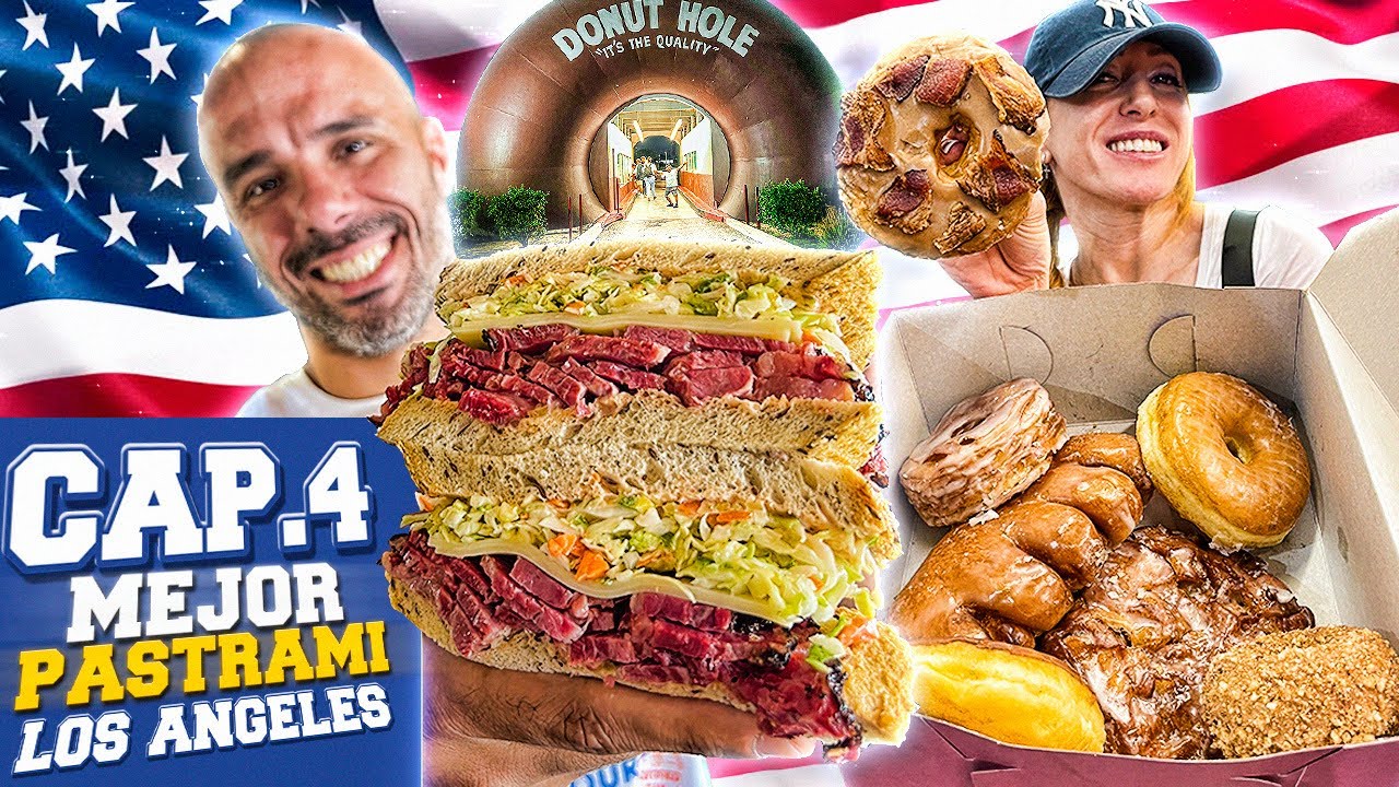 PROBAMOS EL MEJOR PASTRAMI y VAMOS al MEJOR OUTLET de LOS ANGELES * tambien hay donuts * CAPITULO 4