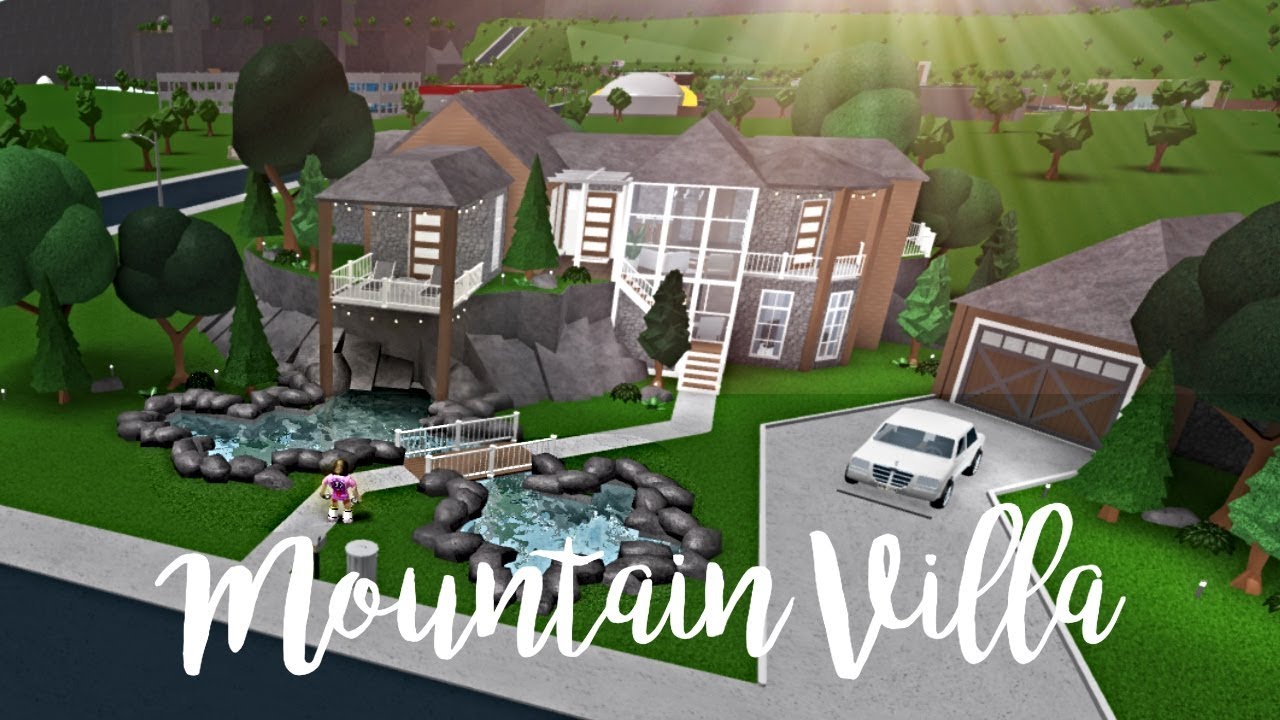 Bloxburg: Mountain Villa 152K
