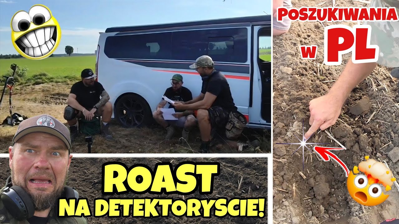 Tego Jeszcze Nie Było! Roast Detektorysty i 1-sze Moje Poszukiwania w Polsce.Bez … nie wracam!🔥🤯😀