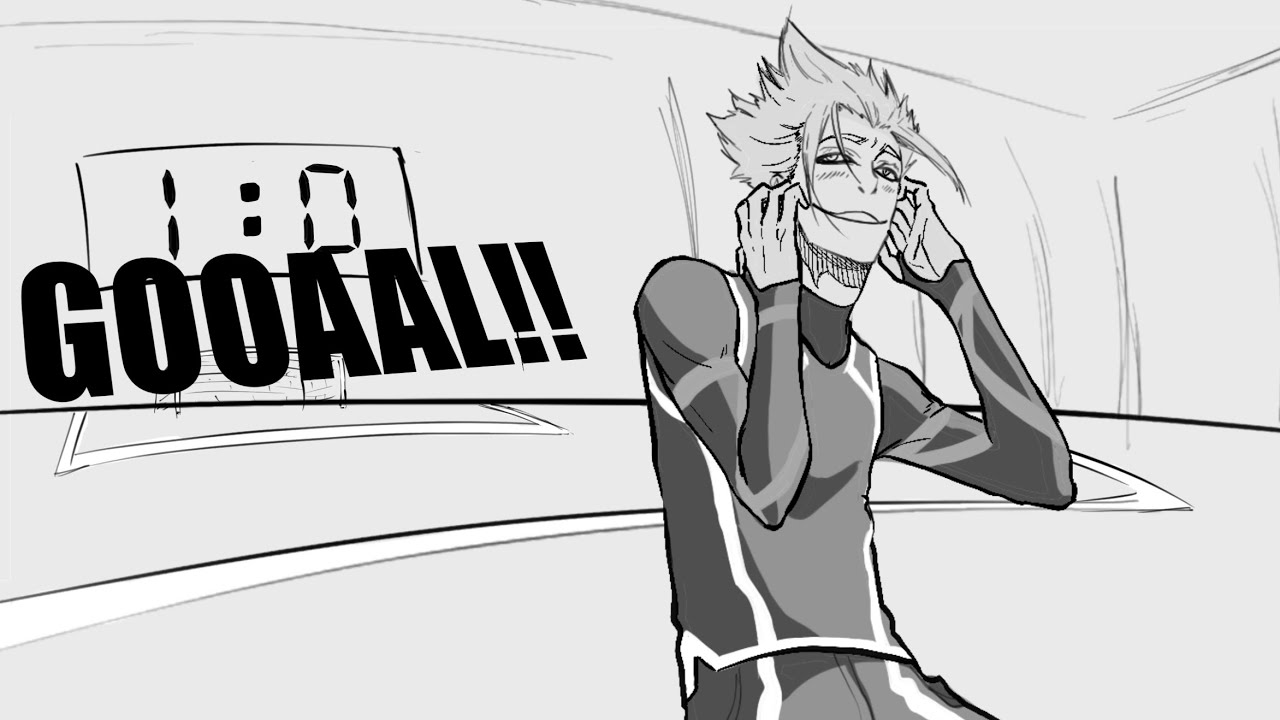Shidou no look back heel goal &ldquo; FAN ANIMATION &ldquo;