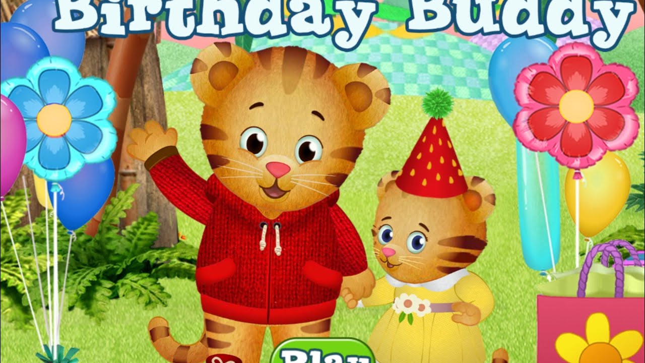 Daniel Tiger Birthday Buddy Gameplay For Kids
