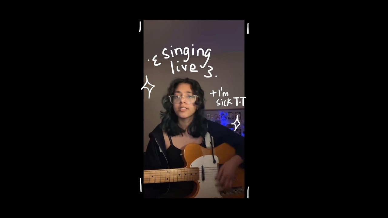 i'm sick but we sing anyways
