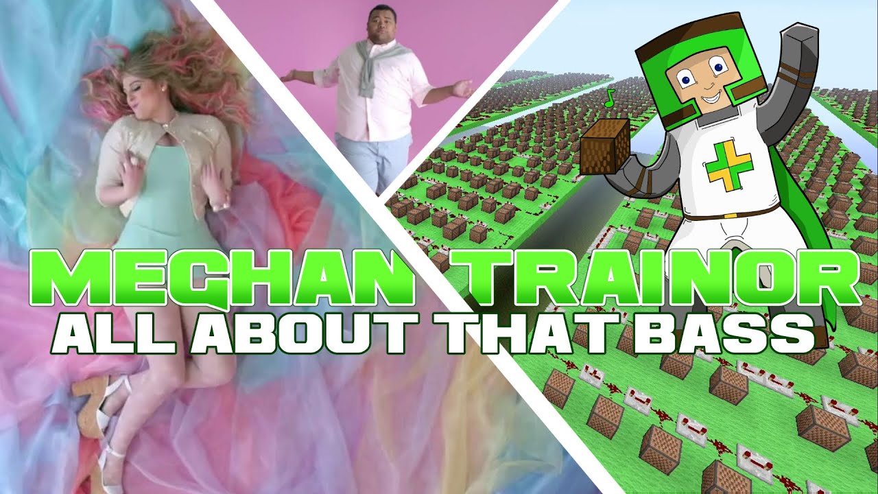 Meghan Trainor - All About That Bass | ♫ Minecraft Xbox One Noteblock Song ♫ |