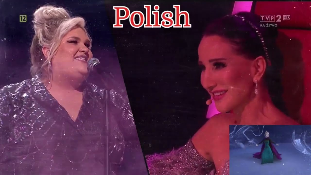Frozen Let it go Multilanguage pop live