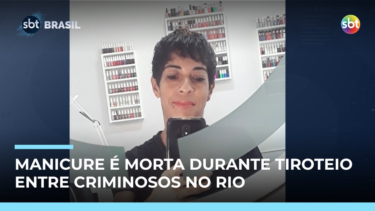 Manicure morre baleada durante tiroteio entre facções rivais em Irajá, no Rio | #SBTBrasil