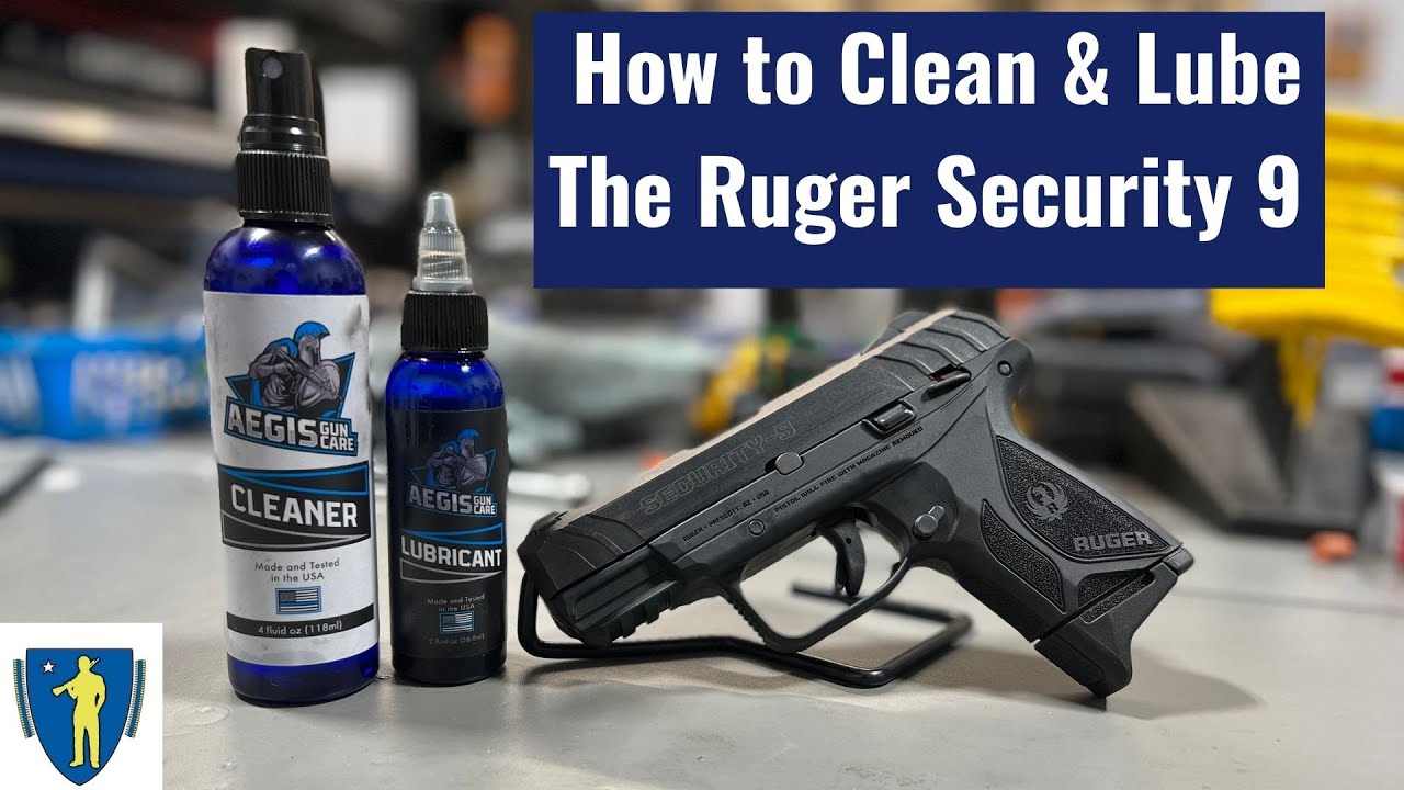 Как чистить и обслуживать Ruger Security 9 Compact
