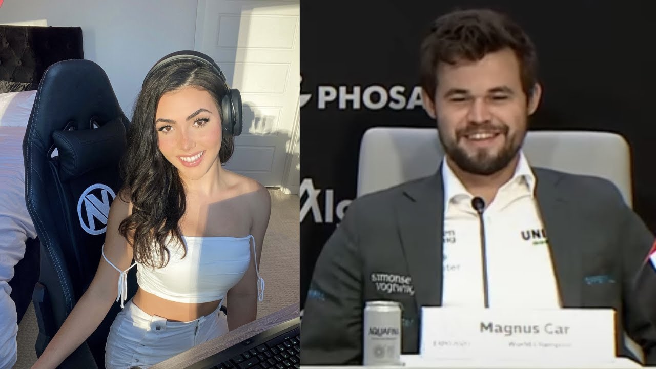 Andrea Botez Asks Magnus Carlsen 