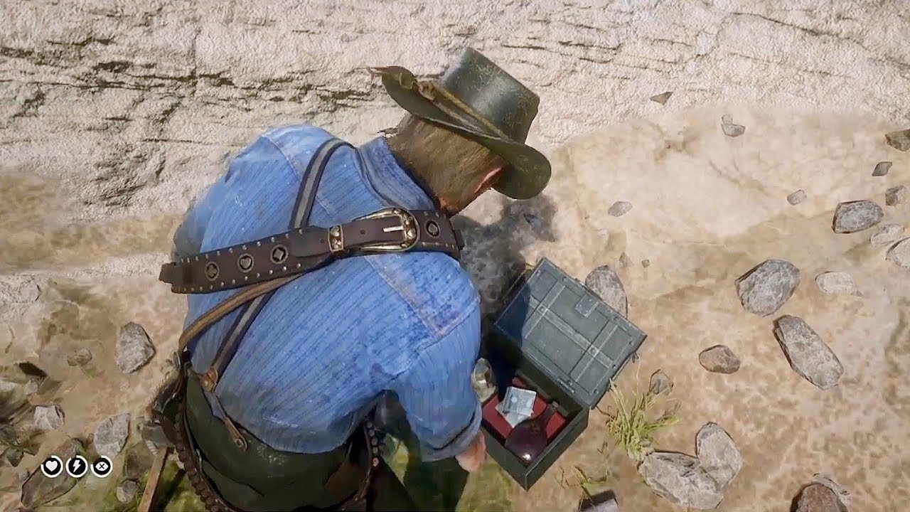 There is A Secret Hidden Loot Near Horseshoe Overlook - Red Dead Redemption 2