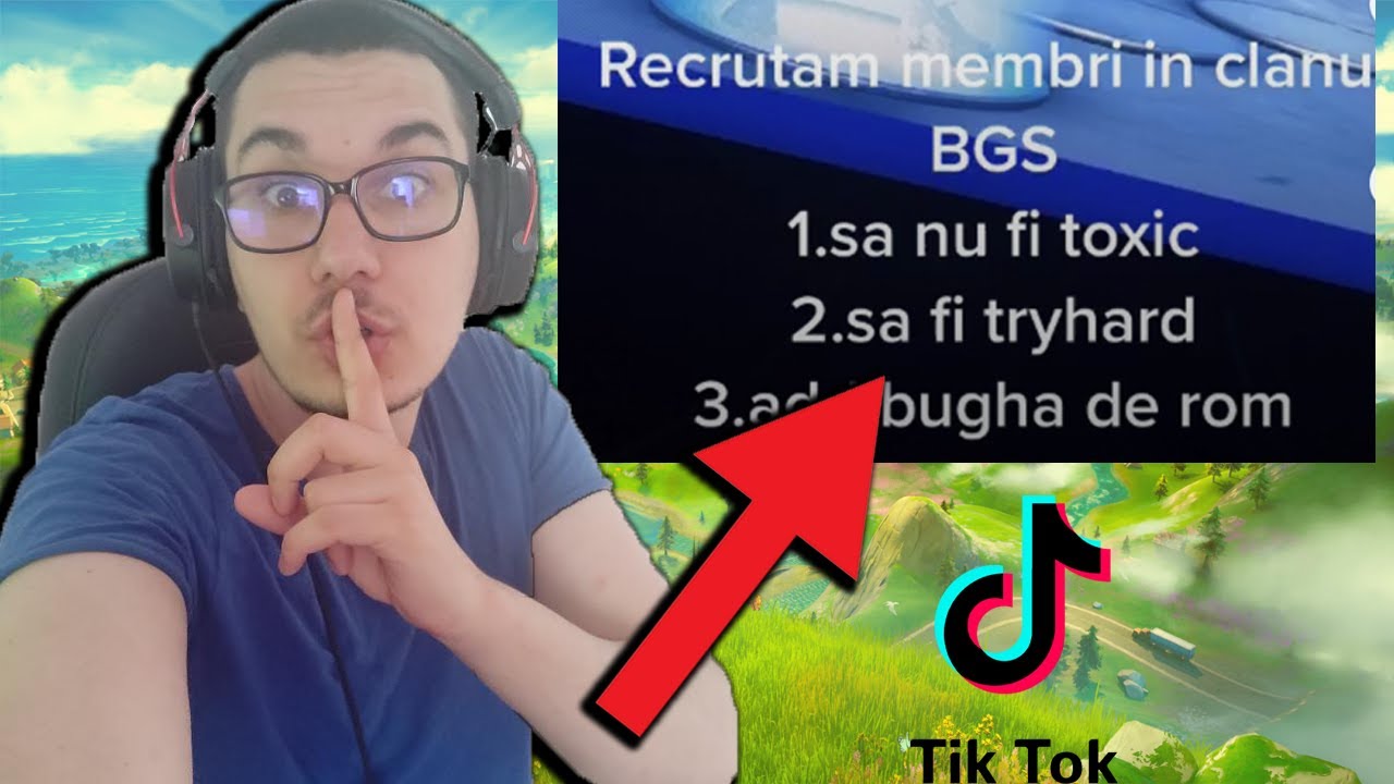 AM INCERCAT SA INTRU INTR-UN CLAN DE FORTNITE DE PE TIK TOK... (JUCAM PE UN CONT SECRET...)