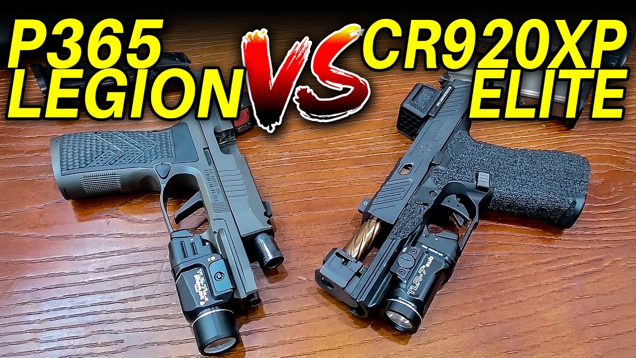 Лучший в мире пистолет для скрытого ношения? — P365 Legion против CR920XP Elite