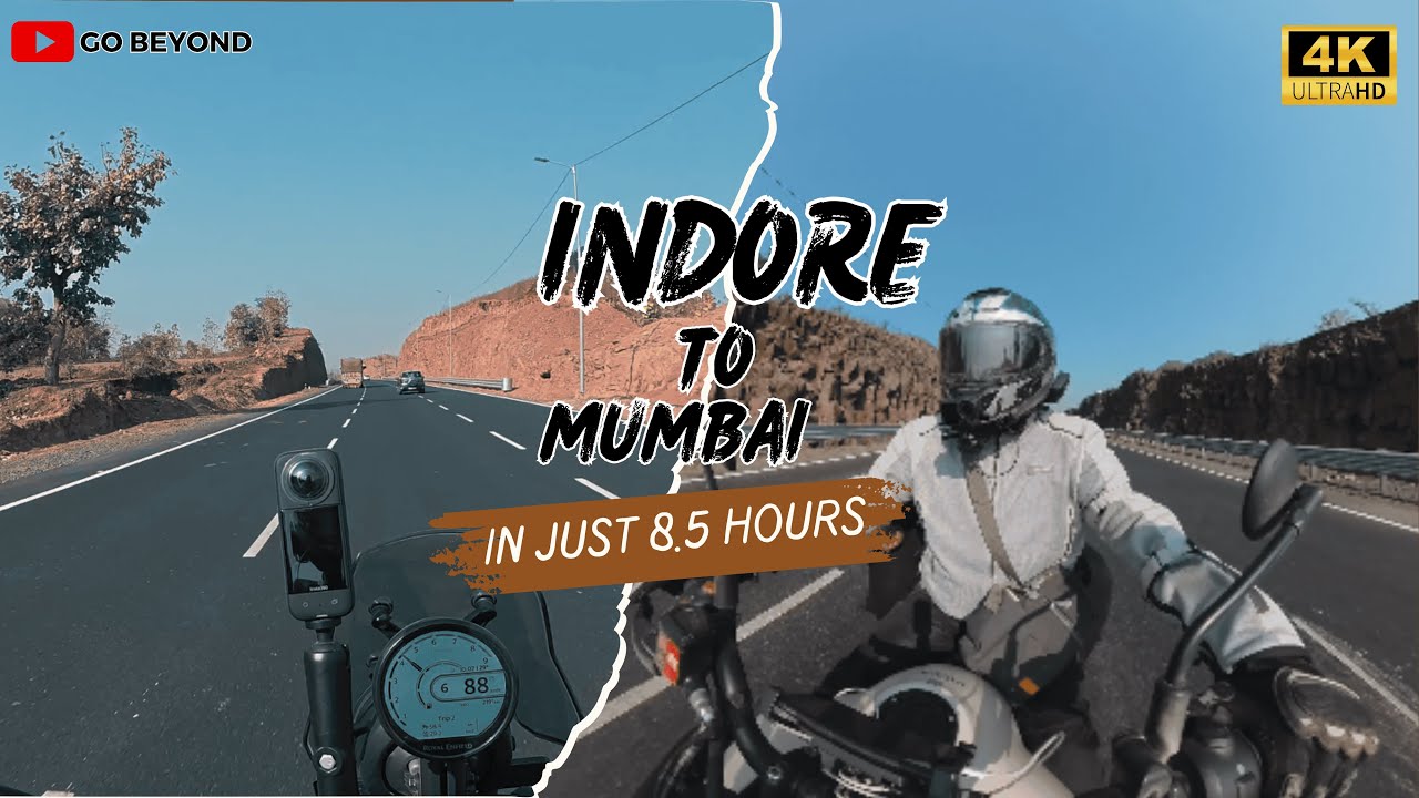INSANE 600Kms Indore to Mumbai Bike Ride on Himalayan 450