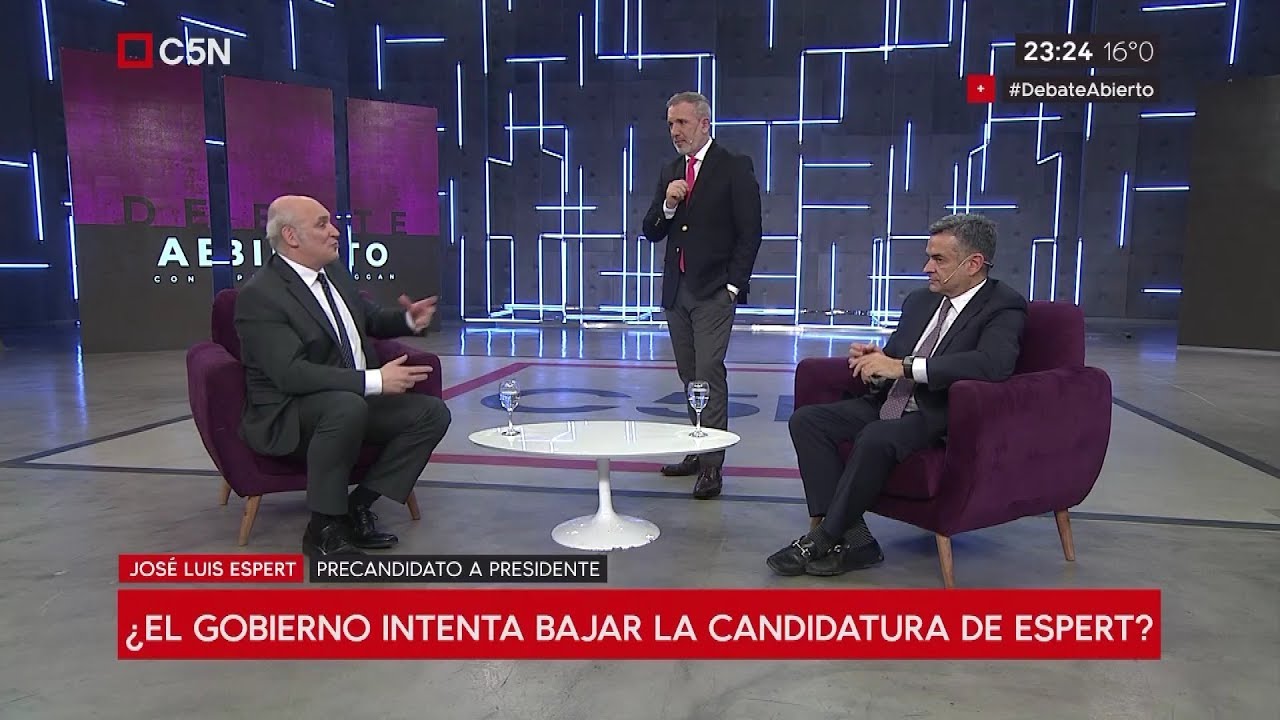 José Luis Espert con Luis Rosales en 