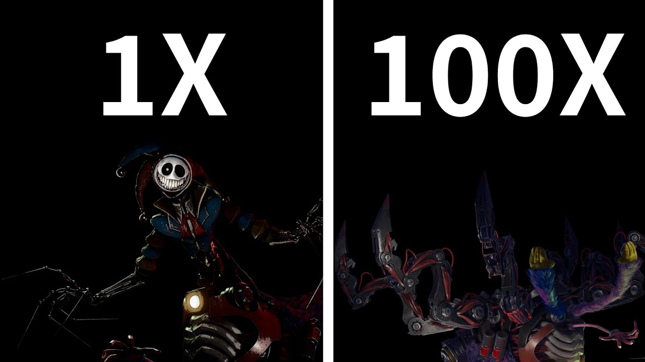 The Prototype Face Reveal from 1X to 100X