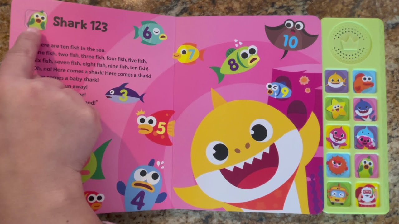 Baby Shark Book Sing and Dance to Pinkfong / Read Aloud for Kids
