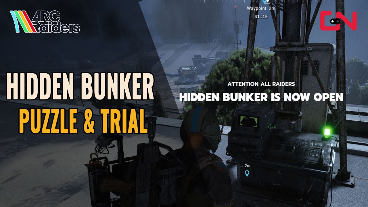 ARC Raiders Hidden Bunker Puzzle - Download Data During Hidden Bunker Trials