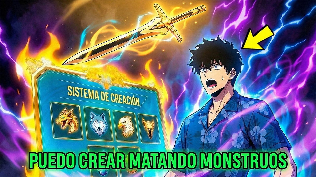 ¡Puedo Crear Los Objetos Más Poderosos Matando Monstruos!