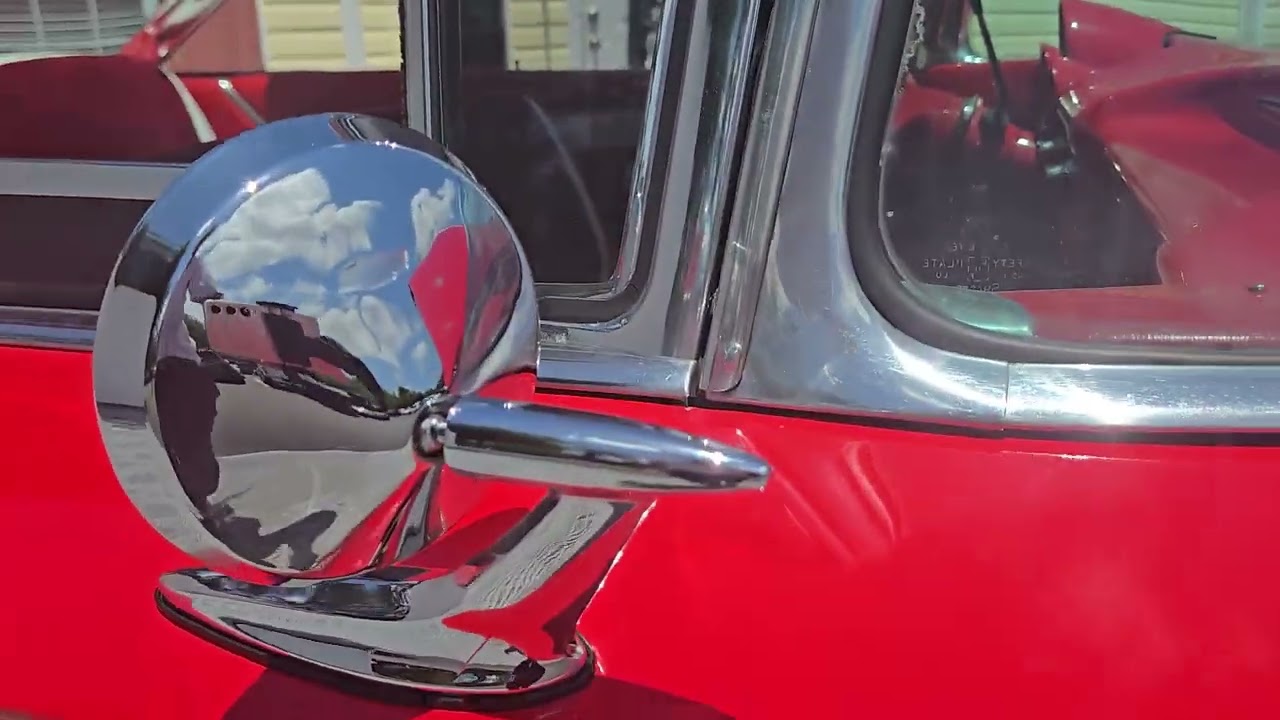 1960 Impala 348 4bbl, 3 spd auto power steering and power brakes Red