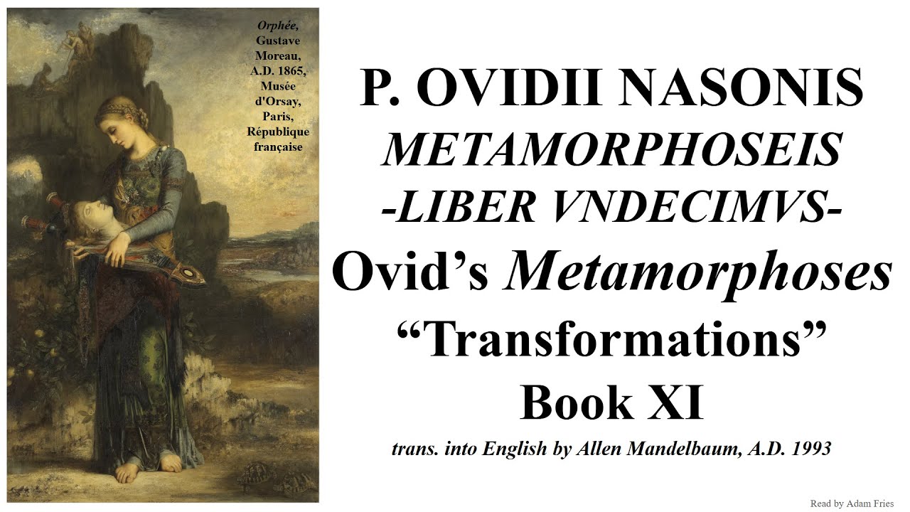 Ovid's Metamorphoses Book XI (trans. by Mandelbaum)