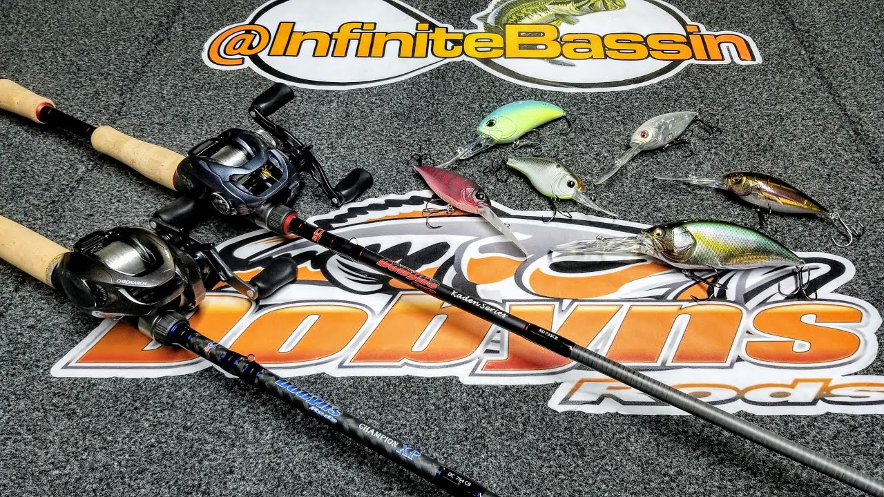 First looks at the NEW Dobyns Kaden Series crank bait rod