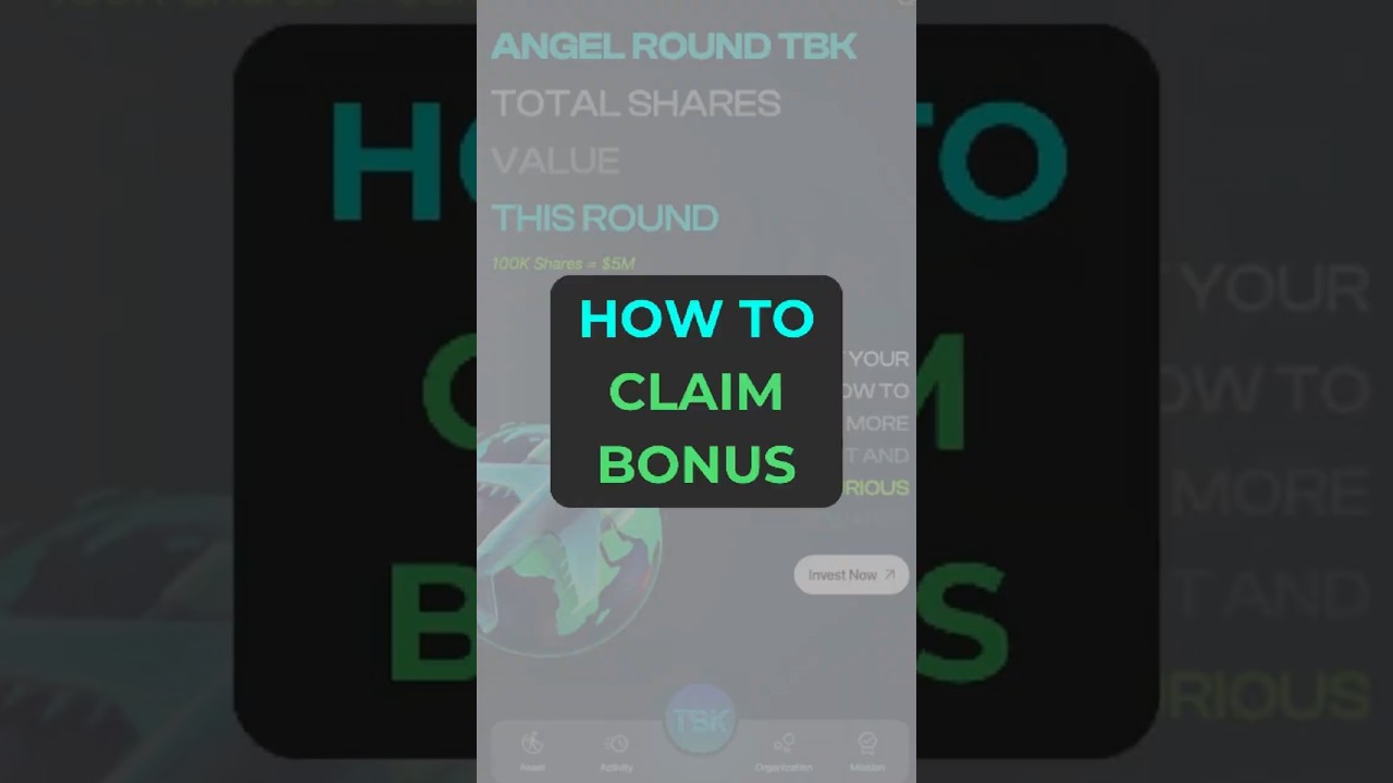 🎉 15 TBK New Feature Guide: How to Claim Bonus - Step-by-Step Tutorial!🚀
