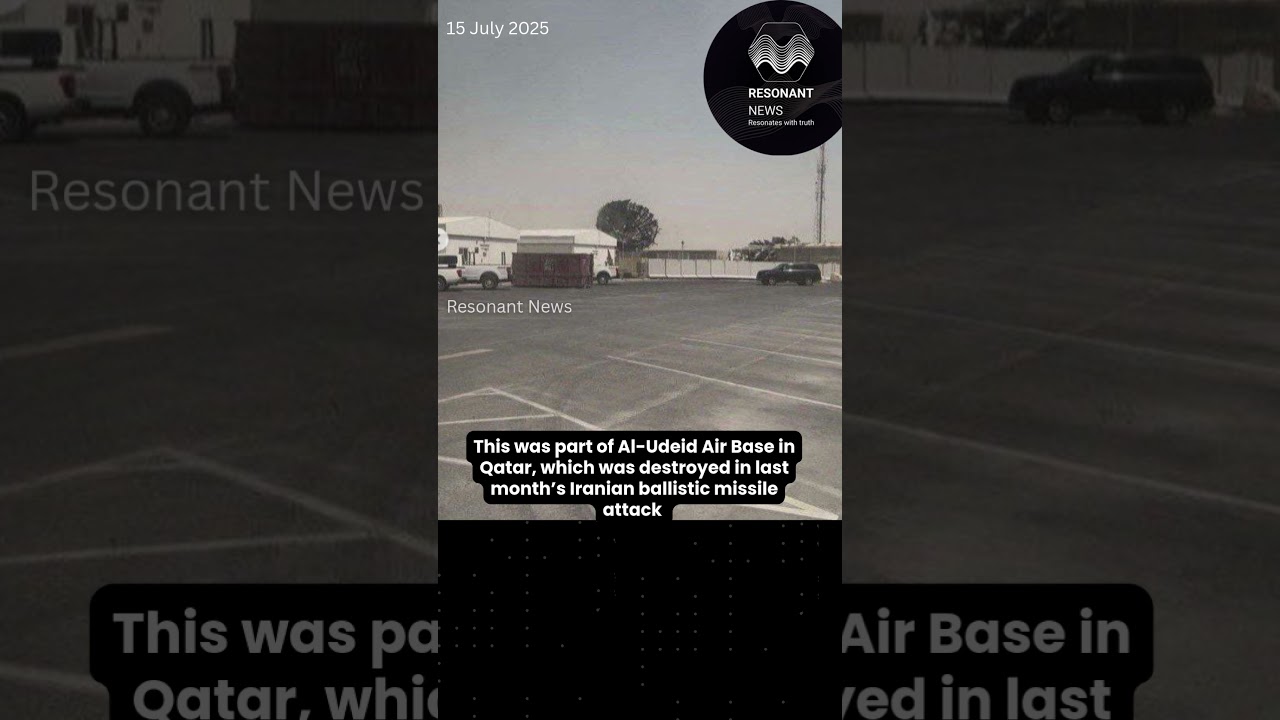 American Satellite Communications Terminal destroyed in Iranian missile attack on Qatar