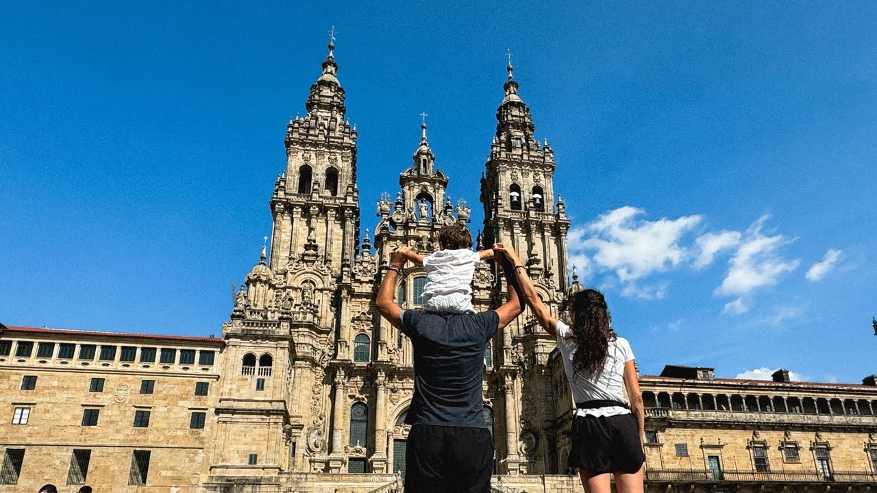 Cammino di Santiago con il nostro bambino di 2 Anni 100km a piedi(CAMMINO PORTOGHESE CENTRALE 2024)