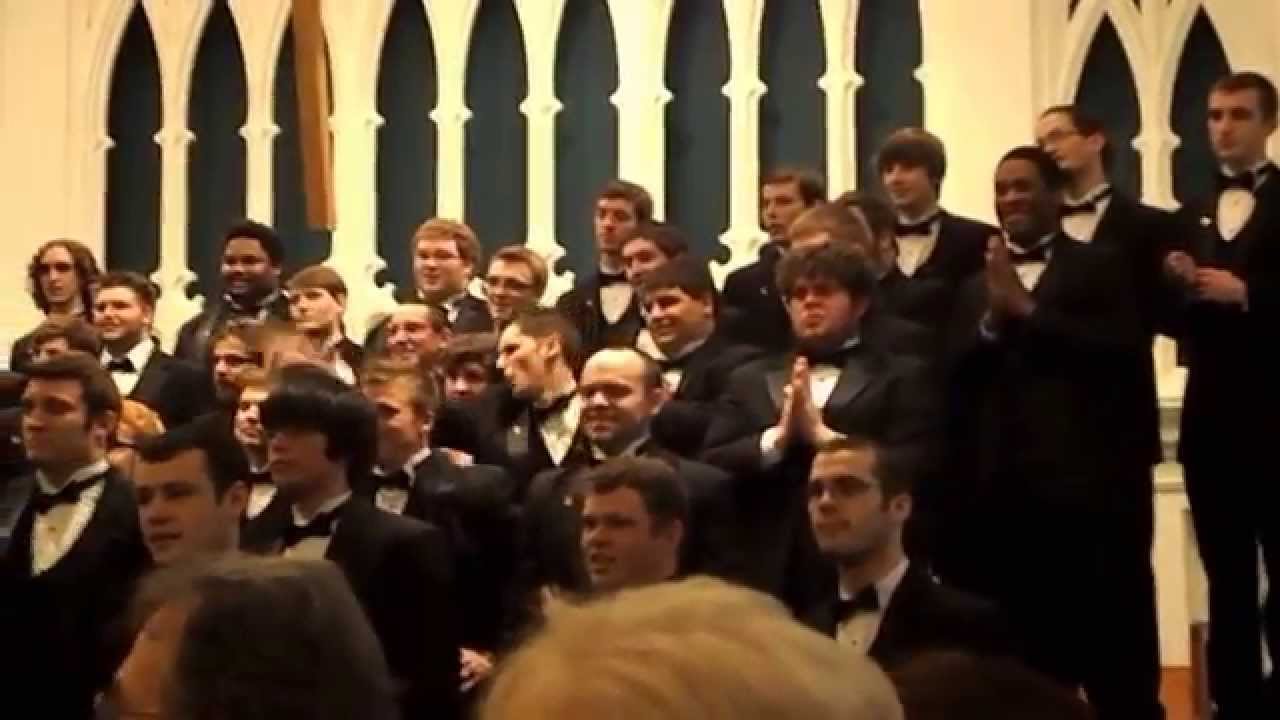 BGSU Men's Chorus - Manly Men (St. Patrick's Day Skit)