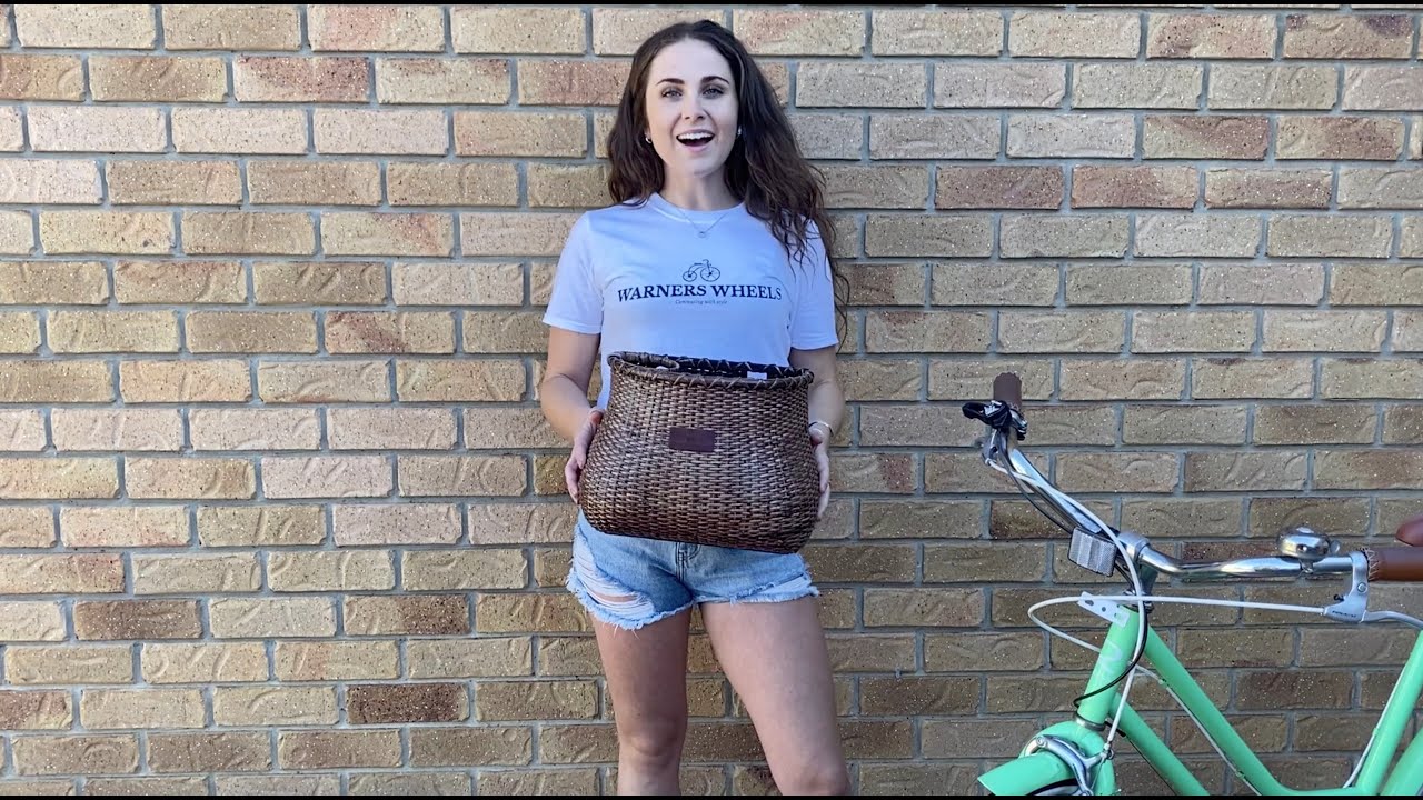 How to install your WARNERS WHEELS vintage bike basket onto your bicycle