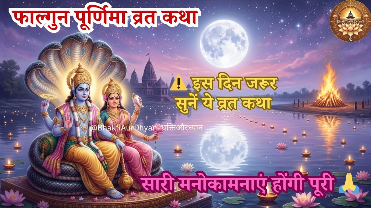 फाल्गुन पूर्णिमा व्रत कथा 2026 | Purnima Vrat Katha | Purnima Katha | Holi Purnima Mahatva